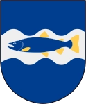 Älvkarleby kommuns stadsvapen.