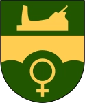 Åtvidabergs kommuns stadsvapen.