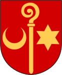 Ödeshögs kommuns stadsvapen.