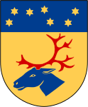 Arvidsjaurs kommuns stadsvapen.