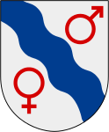 Avesta kommuns stadsvapen.