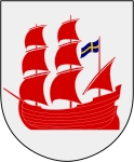 Båstads kommuns stadsvapen.