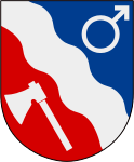 Borlänge kommuns stadsvapen.