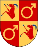Boxholms kommuns stadsvapen.