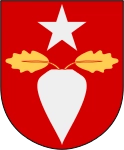 Burlövs kommuns stadsvapen.