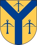Emmaboda kommuns stadsvapen.