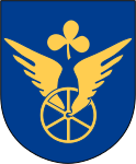 Eslövs kommuns stadsvapen.