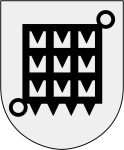 Färgelanda kommuns stadsvapen.