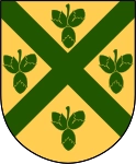 Hässleholms kommuns stadsvapen.