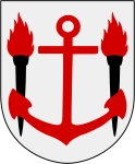 Höganäs kommuns stadsvapen.