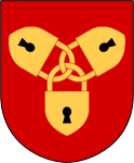 Hallsbergs kommuns stadsvapen.