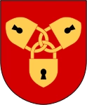 Hallsbergs kommuns stadsvapen.