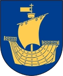 Hjo kommuns stadsvapen.