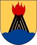 Huddinge kommuns stadsvapen.