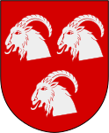 Hudiksvalls kommuns stadsvapen.