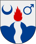 Hällefors kommuns stadsvapen.