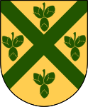 Hässleholms kommuns stadsvapen.