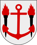 Höganäs kommuns stadsvapen.
