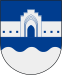 Karlsborgs kommuns stadsvapen.