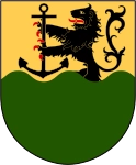 Karlshamns kommuns stadsvapen.