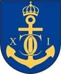 Karlskrona kommuns stadsvapen.