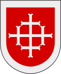 Kinda kommuns stadsvapen.