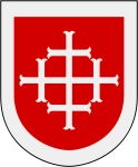 Kinda kommuns stadsvapen.