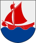 Kristinehamns kommuns stadsvapen.