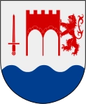 Kungälvs kommuns stadsvapen.