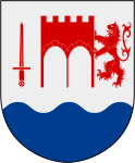 Kungälvs kommuns stadsvapen.