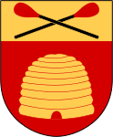 Lessebo kommuns stadsvapen.
