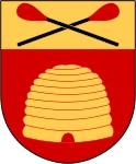 Lessebo kommuns stadsvapen.