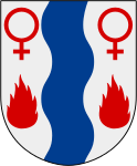 Ljusnarsbergs kommuns stadsvapen.