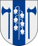 Melleruds kommuns stadsvapen.