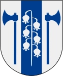 Melleruds kommuns stadsvapen.