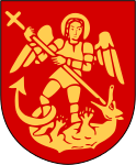 Mora kommuns stadsvapen.