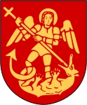 Mora kommuns stadsvapen.