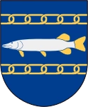 Nordmalings kommuns stadsvapen.