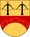 Nybro kommuns stadsvapen.