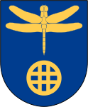 Nykvarns kommuns stadsvapen.
