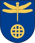 Nykvarns kommuns stadsvapen.