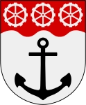 Nynäshamns kommuns stadsvapen.