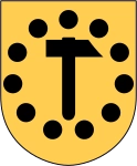 Olofströms kommuns stadsvapen.