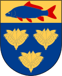 Perstorps kommuns stadsvapen.