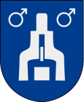 Sandvikens kommuns stadsvapen.