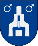 Sandvikens kommuns stadsvapen.