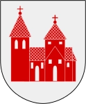 Skara kommuns stadsvapen.