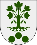 Skurups kommuns stadsvapen.