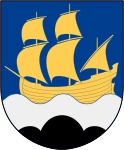 Strömstads kommuns stadsvapen.