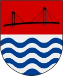 Strömsunds kommuns stadsvapen.
